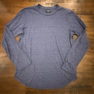 Goodlife Long Sleeve Cotton Blend Tee in Navy Blue - Size XL‎